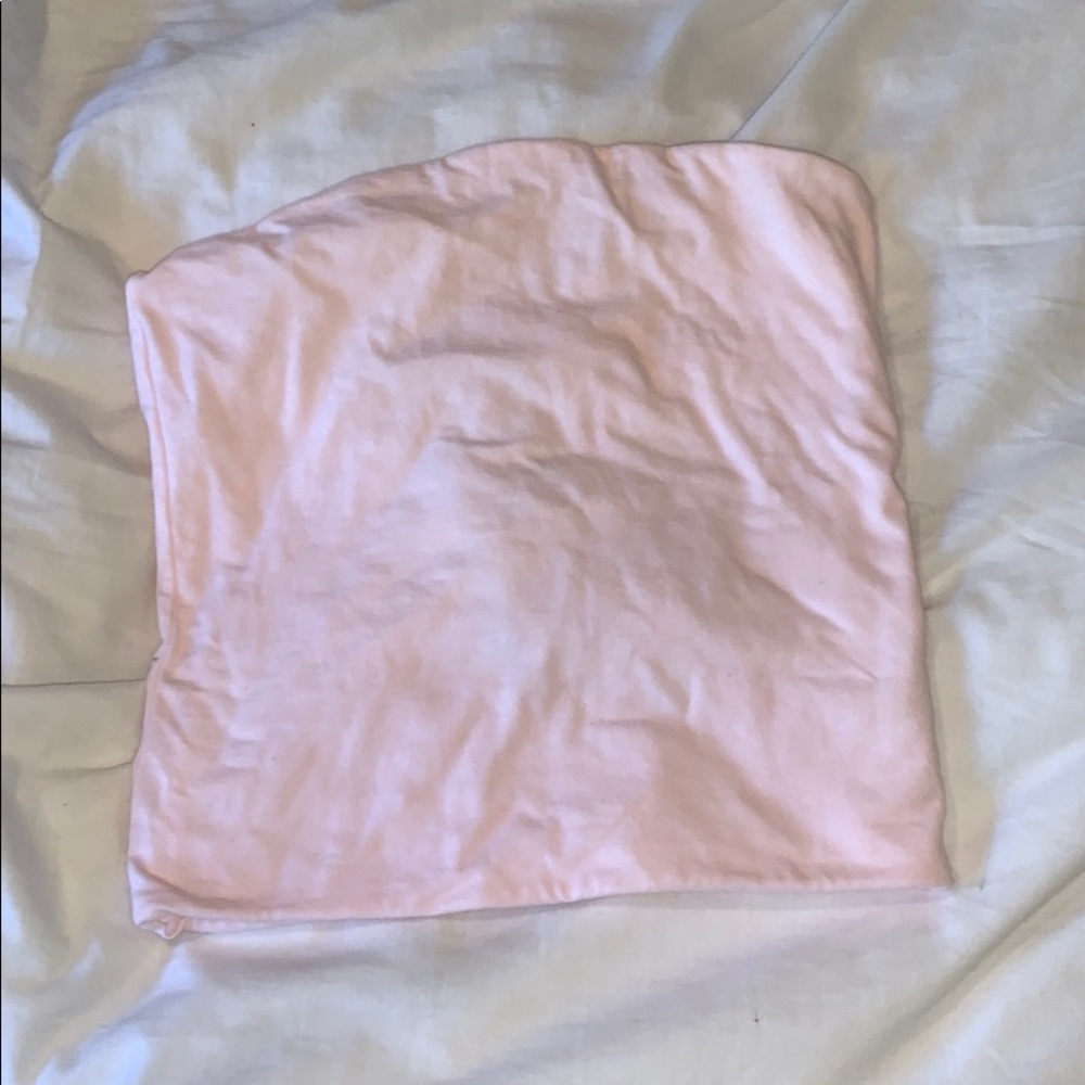 pink brandy melville tube top NEW WITH TAGS